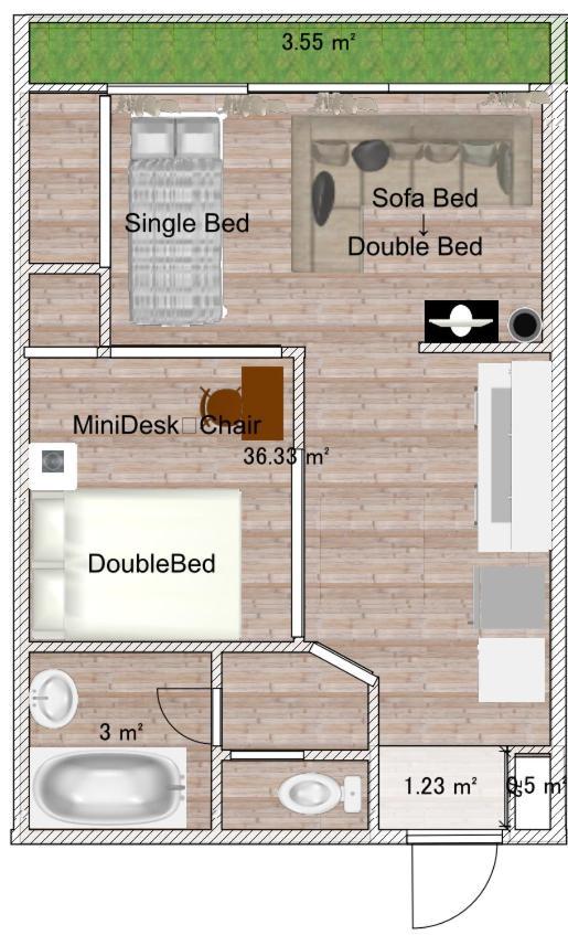 板橋 Rcアネックス Rc201 Apartment Токио Екстериор снимка